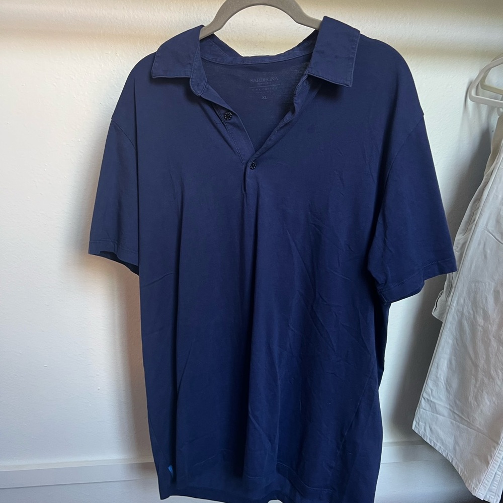 Men's Navy Blue Polo Shirt
